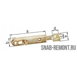 Задвижка мебельная